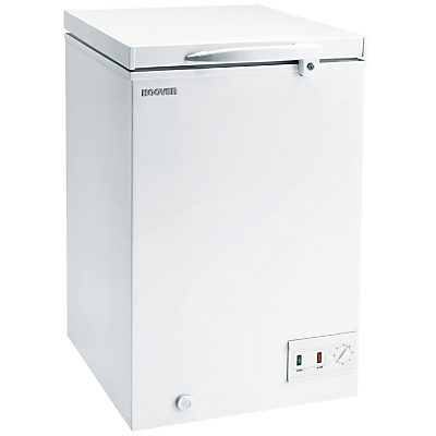 Hoover CFH106AWK Freestanding Chest Freezer, A+ Energy Rating 57cm Wide, White Hoover CFH106AWK Freestanding Chest Freezer, A+ Energy Rating 57cm Wide, White